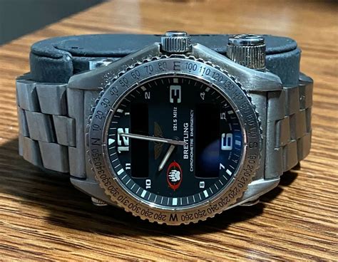 breitling emergency ii price|breitling blackwater watch for sale.